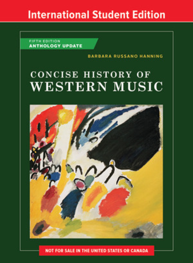 Picture of Concise History of Western Music, 5th International Student Edition (Anthology Update)