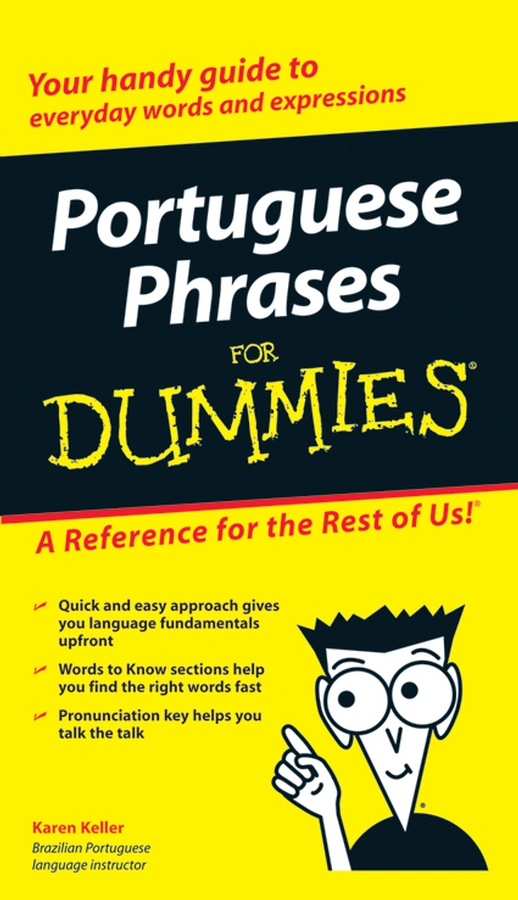 Portuguese Phrases For Dummies book cover