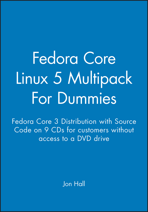 Fedora Core Linux 5 Multipack For Dummies book cover