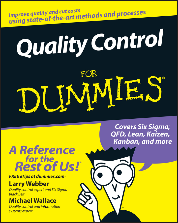 Quality Control for Dummies book cover