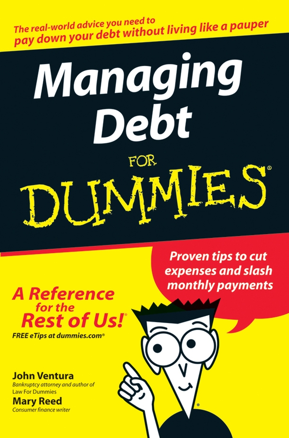 Managing Debt For Dummies book cover