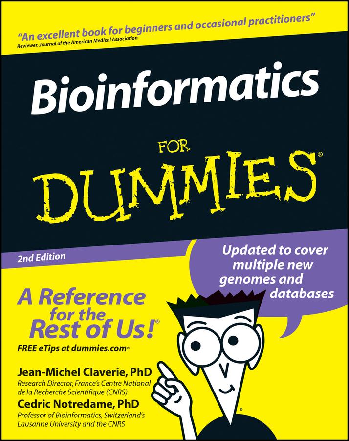 Bioinformatics For Dummies book cover