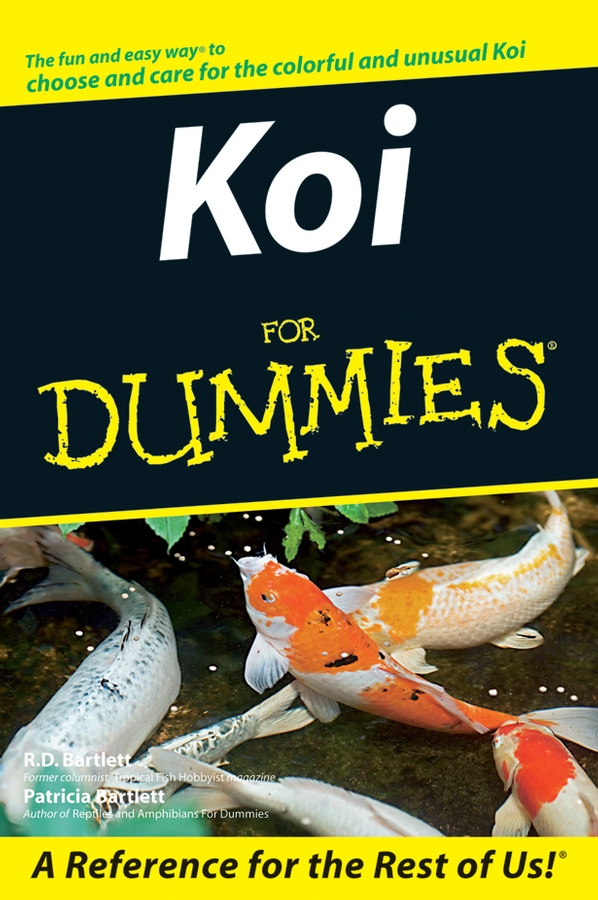 Koi For Dummies book cover