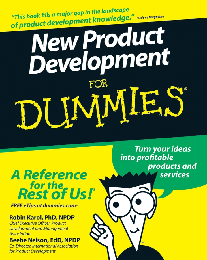 New Product Development For Dummies book cover