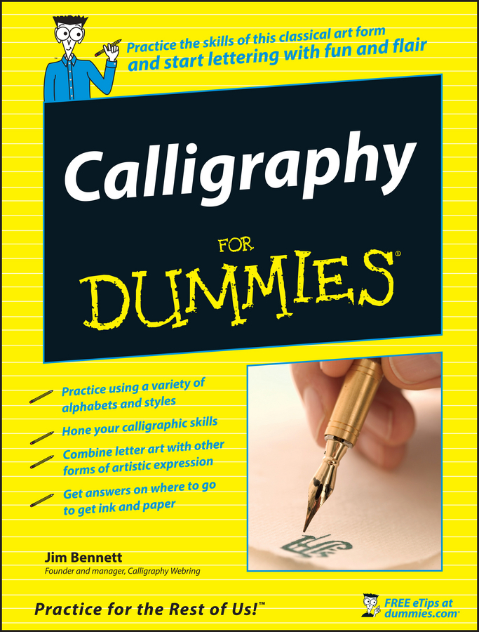 Calligraphy For Dummies book cover