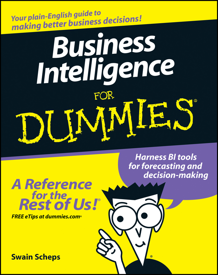 Business Intelligence For Dummies book cover