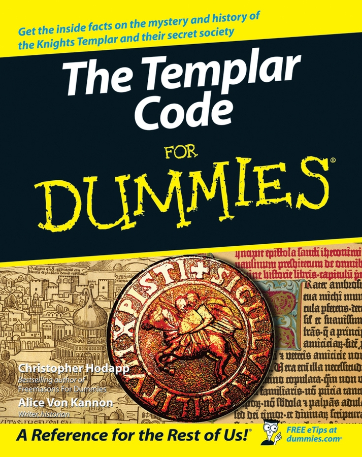 The Templar Code For Dummies book cover
