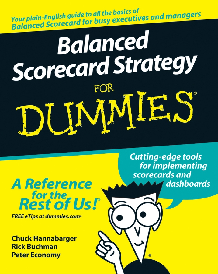 Balanced Scorecard Strategy For Dummies book cover