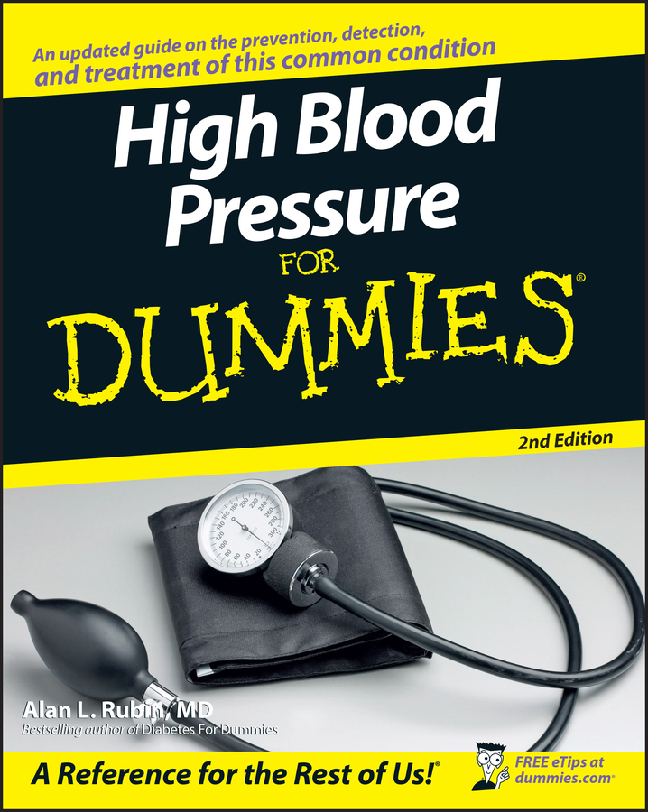 High Blood Pressure for Dummies book cover