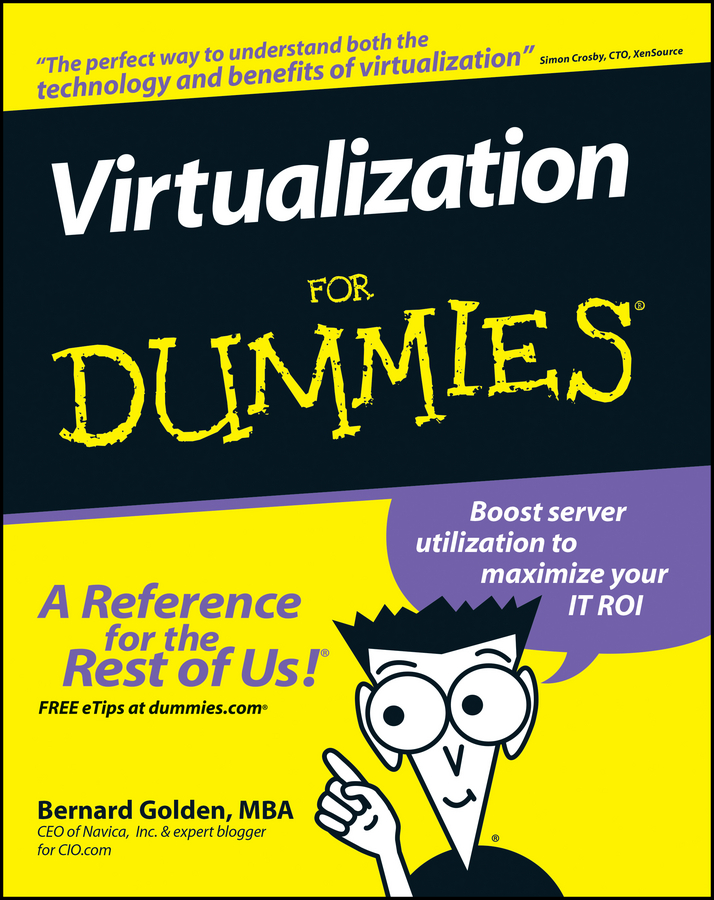 Virtualization For Dummies book cover