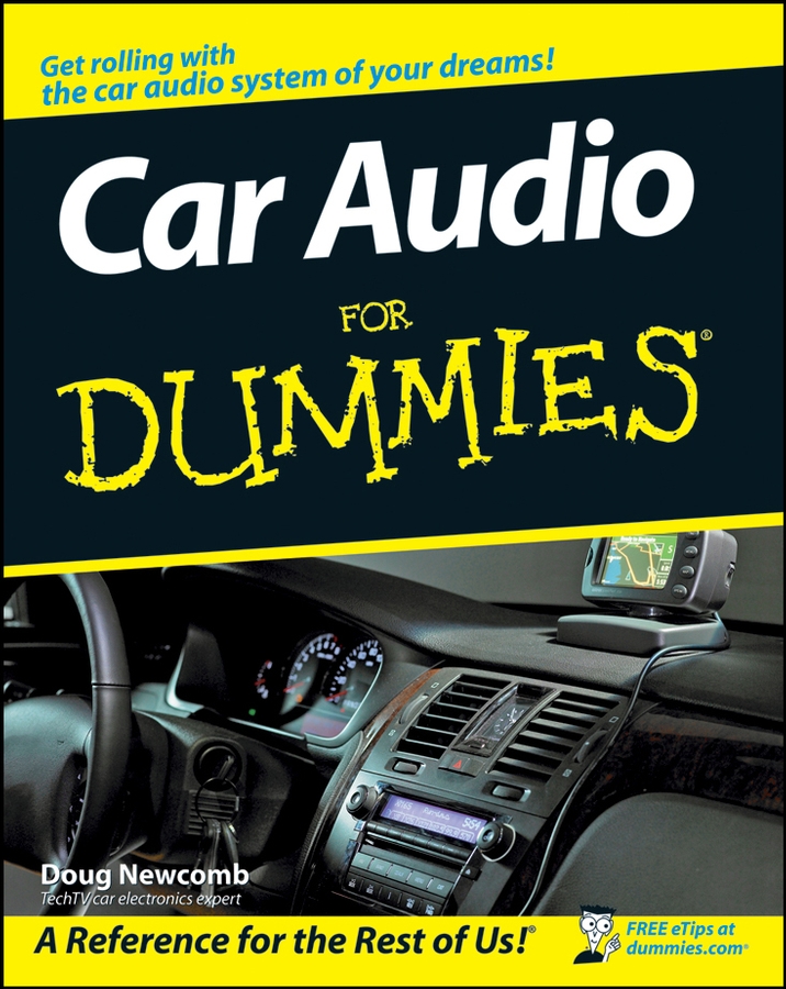 Car Audio For Dummies book cover