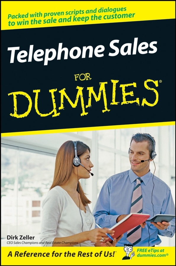 Telephone Sales For Dummies book cover