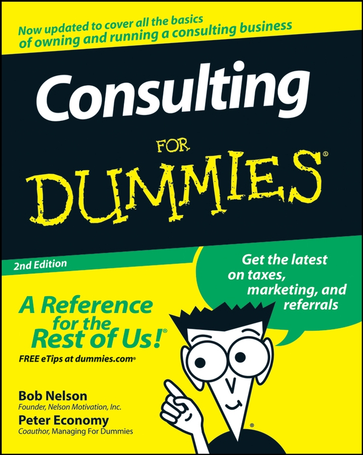 Consulting For Dummies book cover