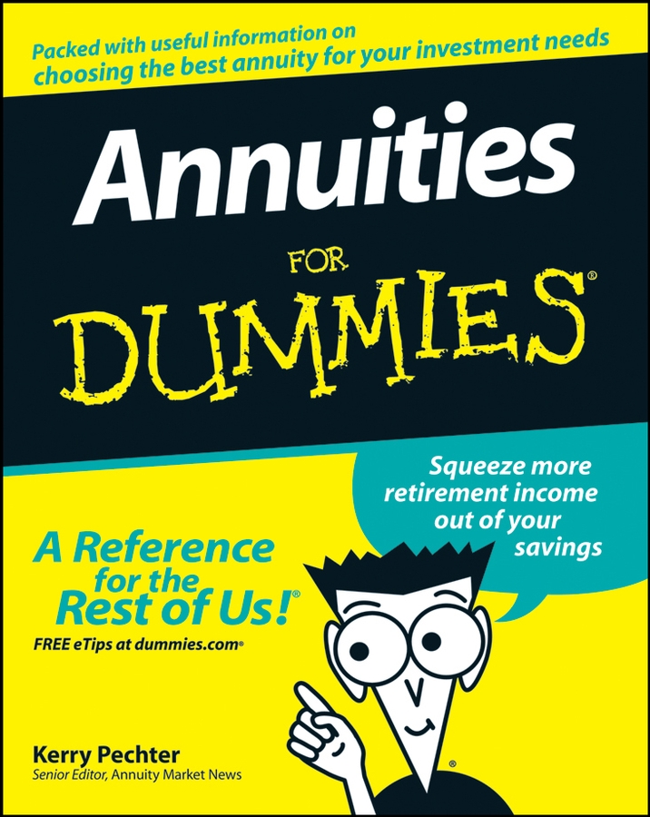Annuities For Dummies book cover