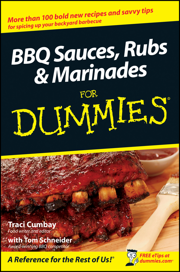 BBQ Sauces, Rubs and Marinades For Dummies book cover