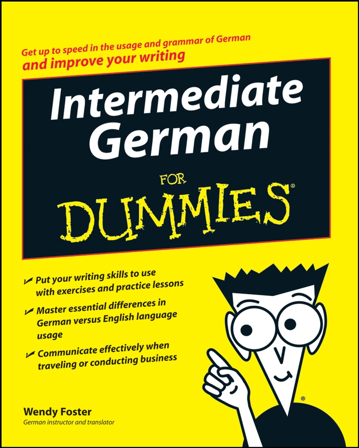 Intermediate German For Dummies book cover
