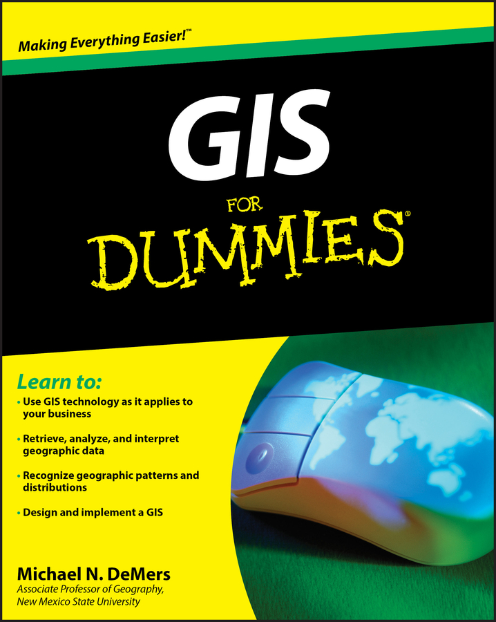 GIS For Dummies book cover