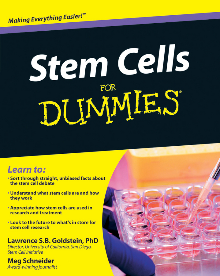 Stem Cells For Dummies book cover