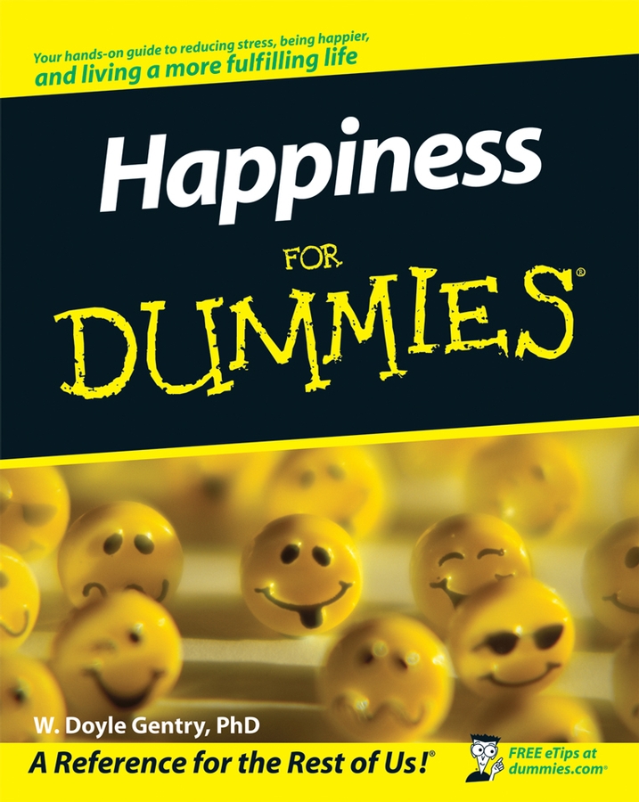 Happiness For Dummies book cover