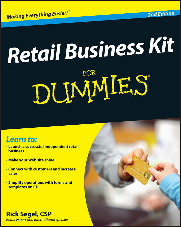Retail Business Kit For Dummies book cover