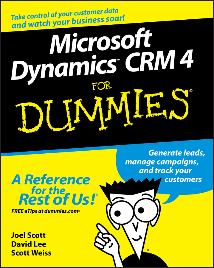 Microsoft Dynamics CRM 4 For Dummies book cover