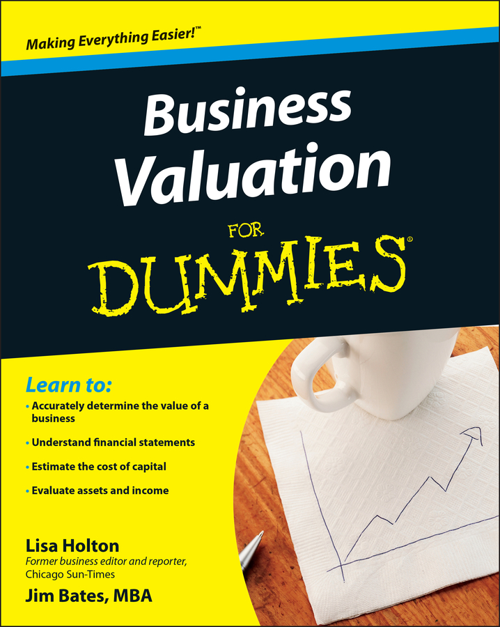 Business Valuation For Dummies book cover