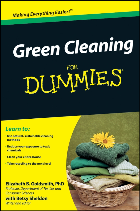 Green Cleaning For Dummies book cover