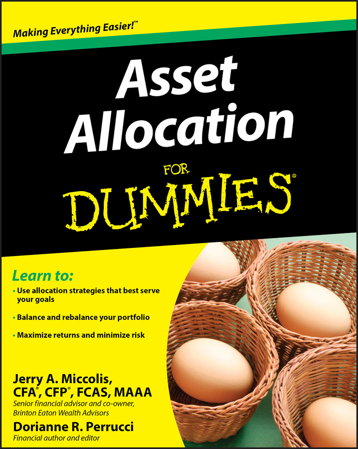 Asset Allocation For Dummies book cover