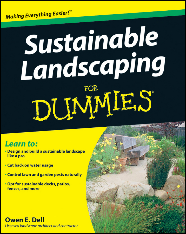 Sustainable Landscaping For Dummies book cover