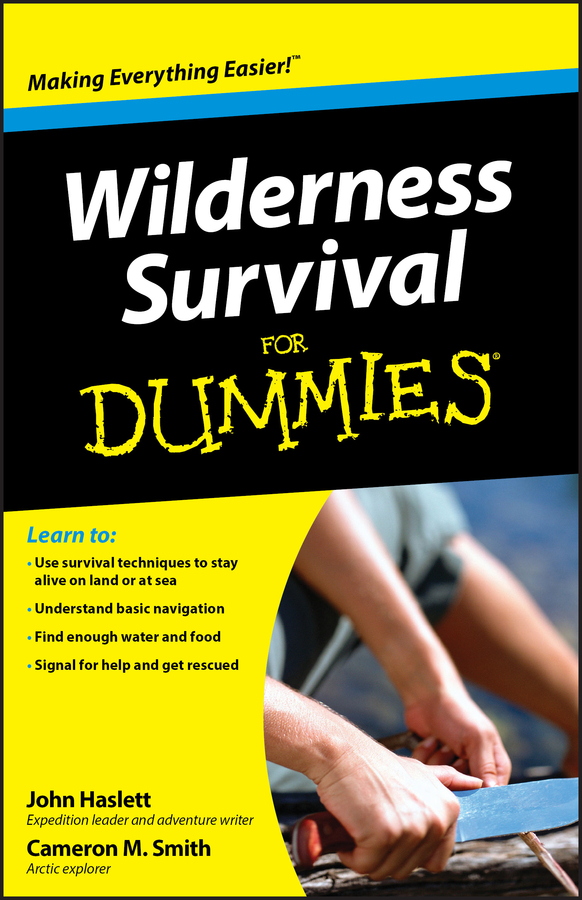 Wilderness Survival For Dummies book cover
