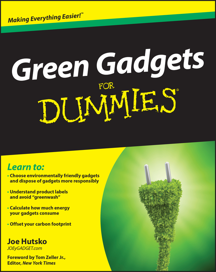 Green Gadgets For Dummies book cover