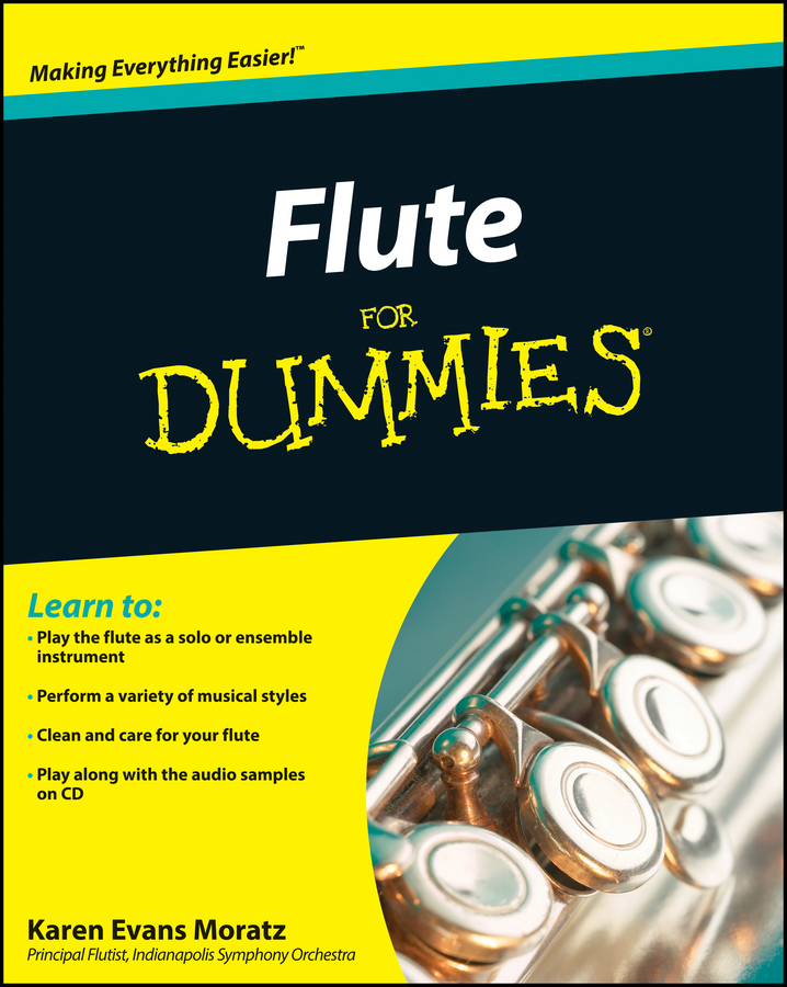 Flute For Dummies book cover