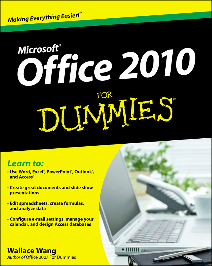 Office 2010 For Dummies book cover