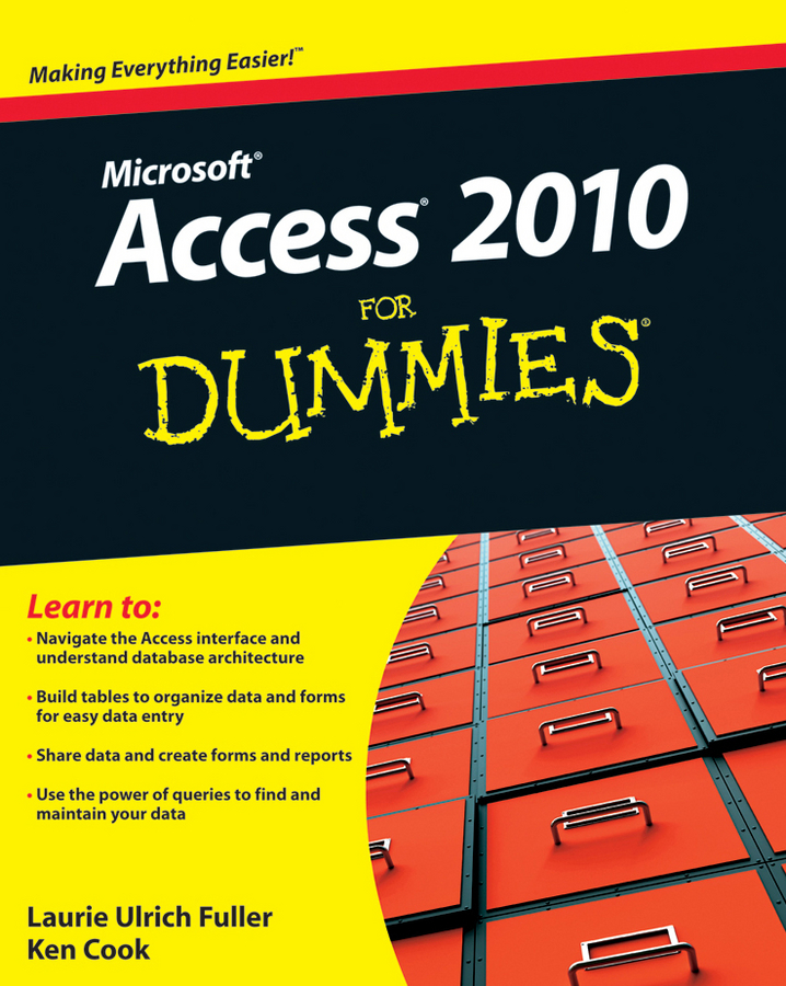 Access 2010 For Dummies book cover