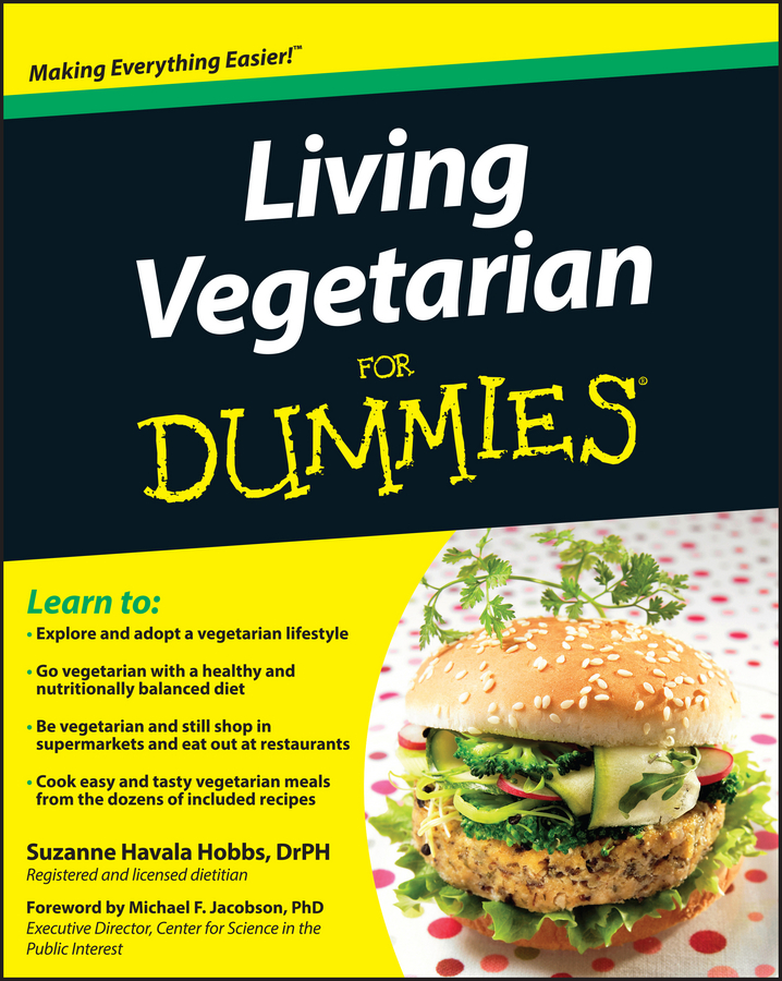Living Vegetarian For Dummies book cover