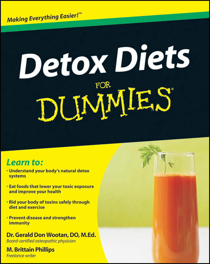 Detox Diets For Dummies book cover
