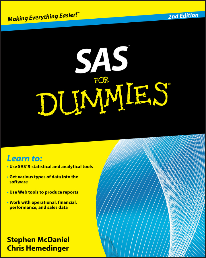 SAS For Dummies book cover