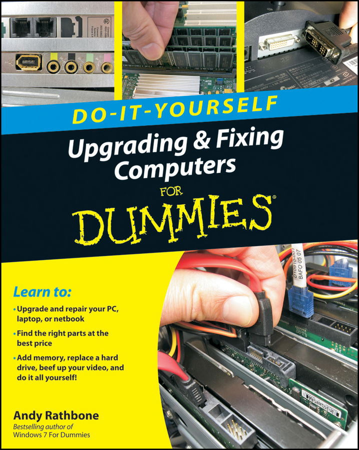 Upgrading and Fixing Computers Do-it-Yourself For Dummies book cover