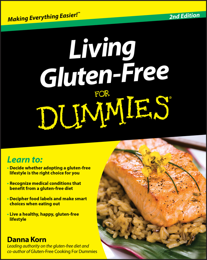 Living Gluten-Free For Dummies book cover