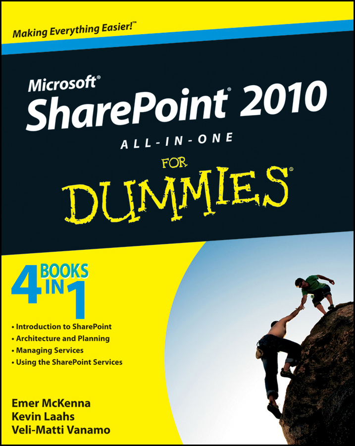 SharePoint 2010 All-in-One For Dummies book cover