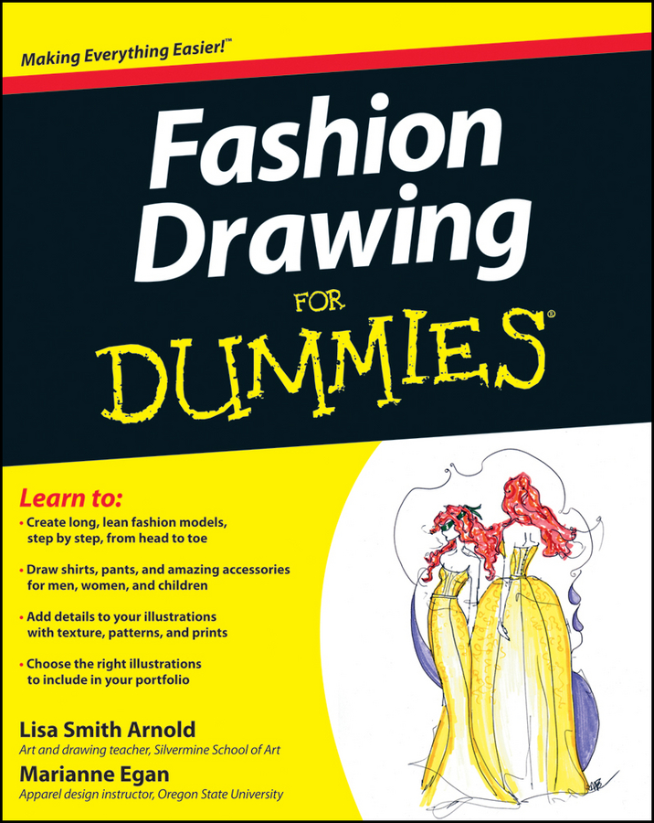 Fashion Drawing For Dummies book cover