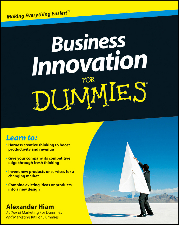Business Innovation For Dummies book cover