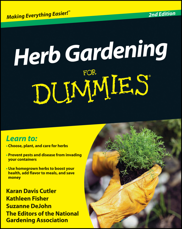 Herb Gardening For Dummies book cover