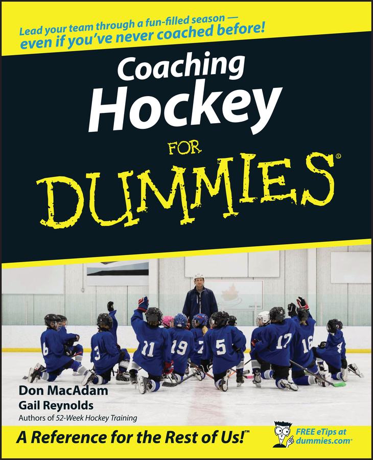 Coaching Hockey For Dummies book cover