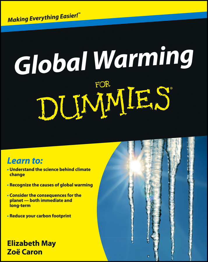 Global Warming For Dummies book cover