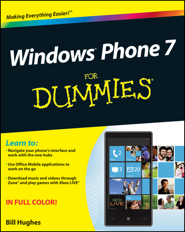 Windows Phone 7 For Dummies book cover