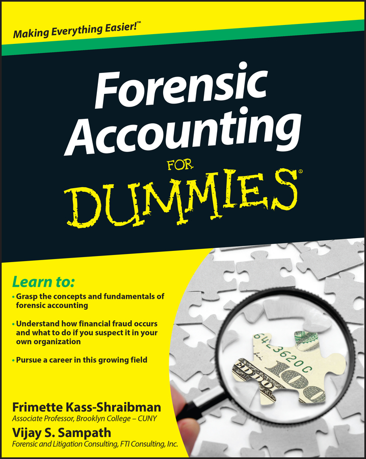 Forensic Accounting For Dummies book cover