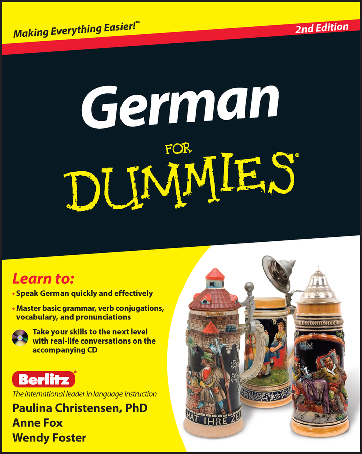 German For Dummies, (with CD) book cover