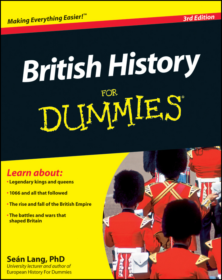 British History For Dummies book cover