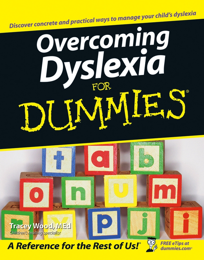 Overcoming Dyslexia For Dummies book cover